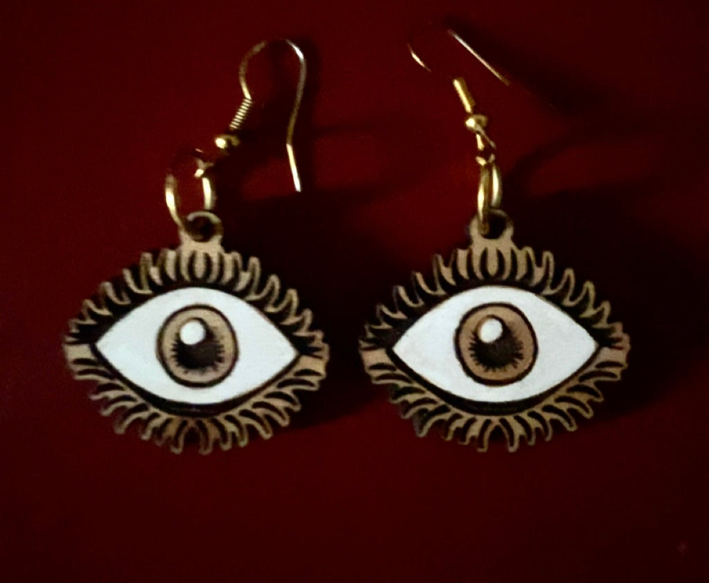 Lovely Eye Earrings